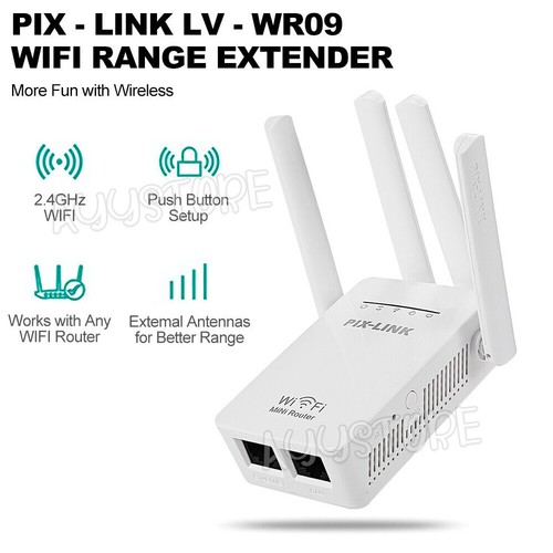 1200Mbps Wireless WiFi Extender Repeater Router Range Signal Booster AU - Picture 3 of 9