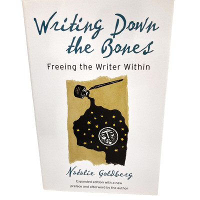 Book Writing Down the Bones Natalie Goldberg Freeing the Writer Within Vtg 1986