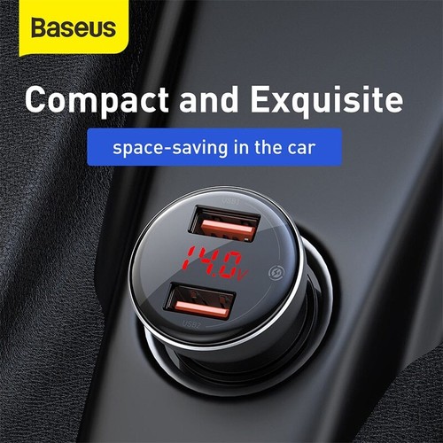 Baseus 65W USB Typ C Auto Ladegerät QC4.0 Schnell Ladeadapter Zigarettenanzünder - Bild 6 von 23