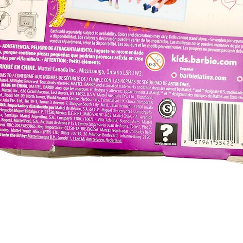 2017 Barbie - rosa Passpapuppe und Wagen NYC (New York City) Mattel neu selten! - Bild 7 von 12