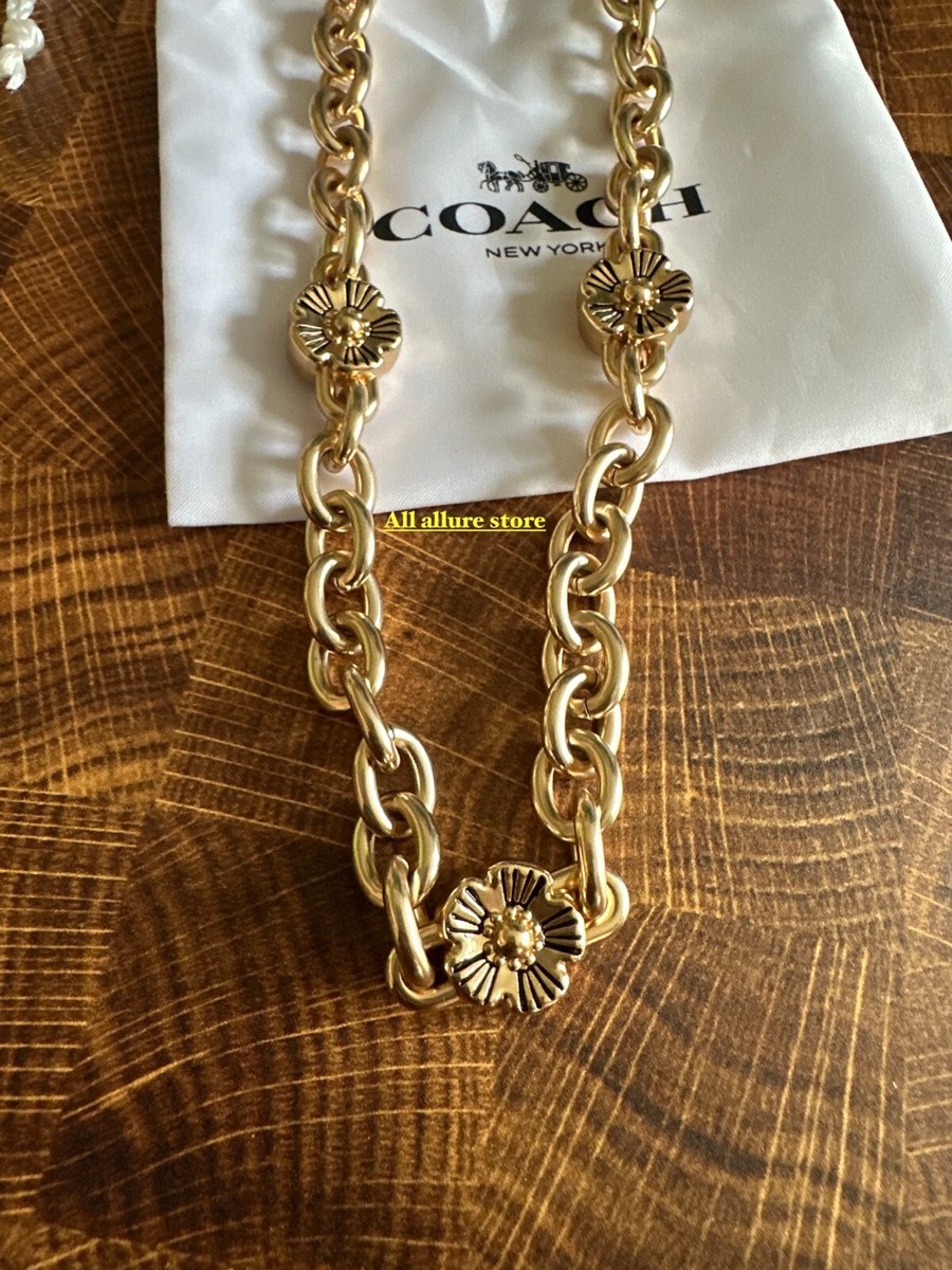 COACH★ティーローズ　　ショルダーウォレット(おまけチェーンストラップ) COACH☆ティーローズ クラッチバッグ ウォレット(チェーン