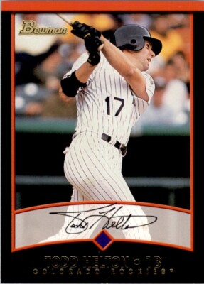 2001 Bowman #30 Todd Helton Colorado Rockies