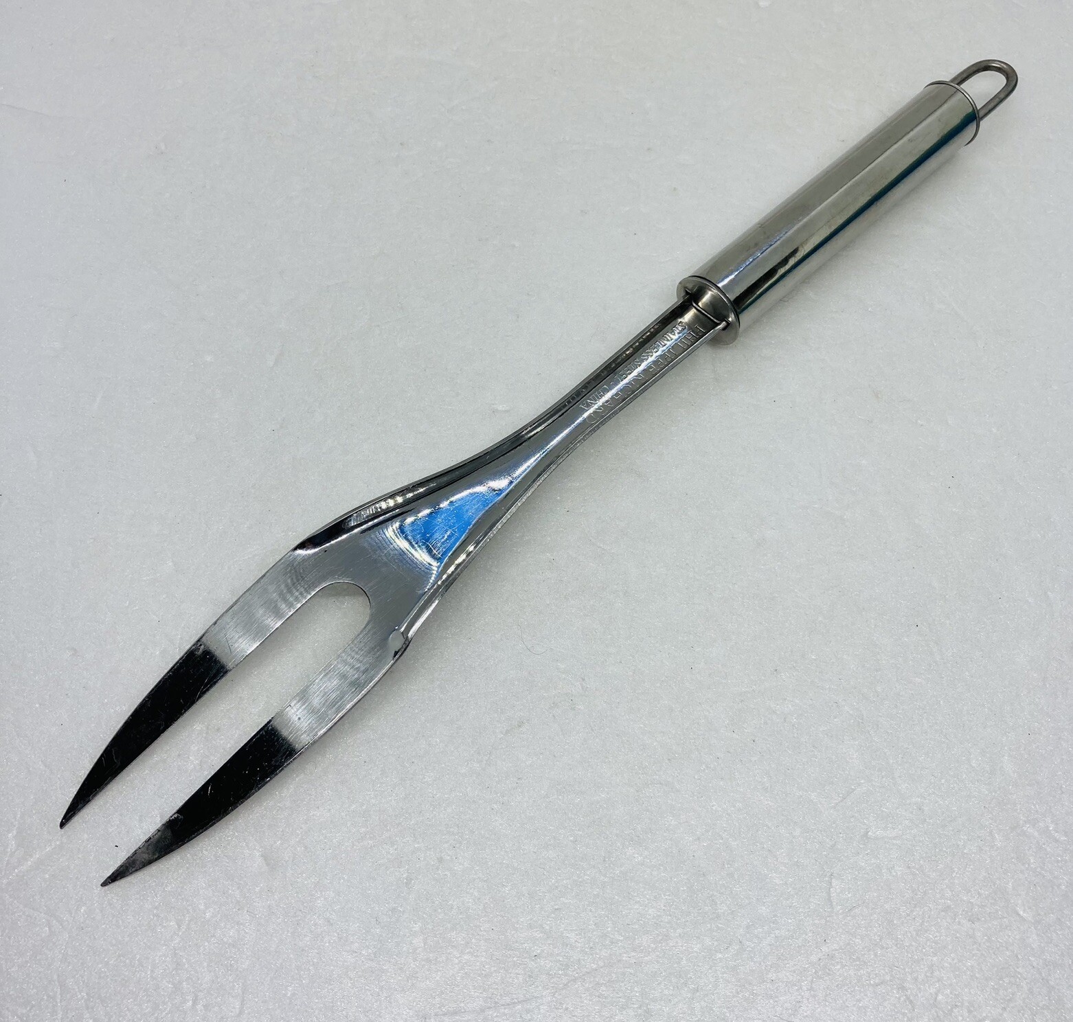 Vintage Philippe Richard BBQ Fork Stainless Steel 10” Camping Party Utensils 29