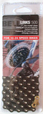 Klingelglieder 500 Fahrrad Kette 1/2''x3/32'' 1,27cm x 0,24cm für 10-24 Gänge NEU