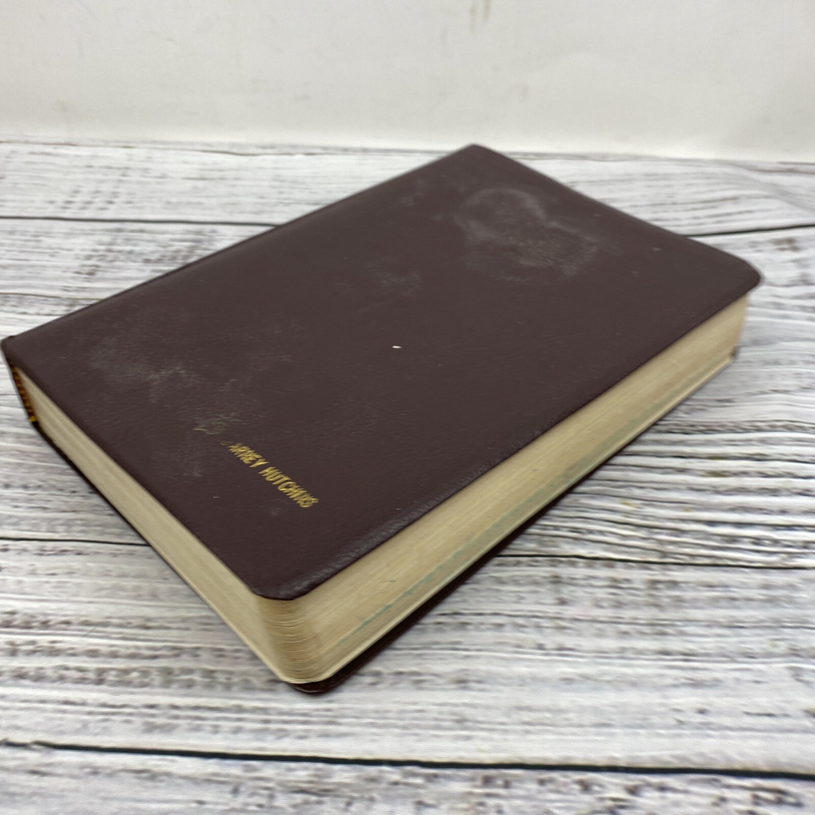 The Amplified Bible Large Print Zondervan Burgundy Bonded Leather