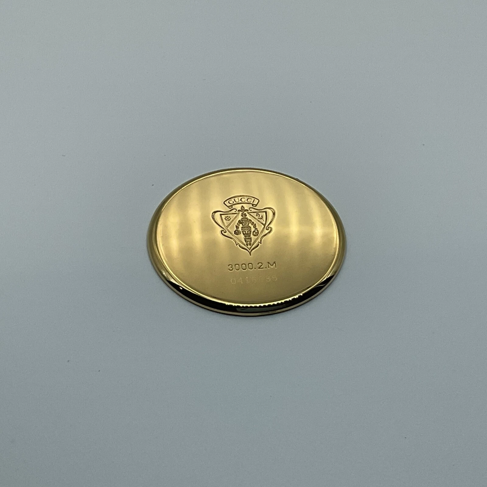 COQUE ARRIÈRE DU BOÎTIER DE MONTRE GUCCI 3000,2 M NEUVE