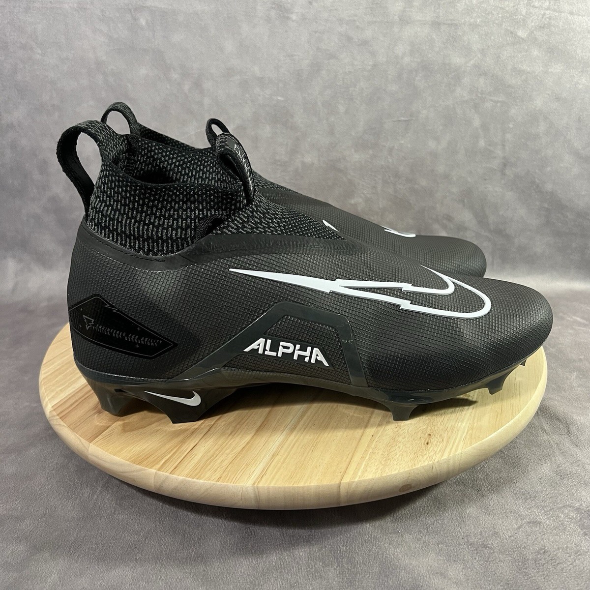 Nike Alpha Menace Elite 3 Flyknit Black‎ Men’s Football Cleats Nike Alpha Menace Elite 3 Men main image 4