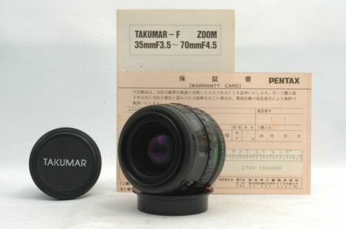 Objectif Zoom Chinon Auto MC 35-70mm F/2.7-3.5 Macro - Monture Pentax P/K - Rare
