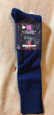 Vintage Wigwam Socks Silk Thermal Wool Men's Shoe 5-9 Base Layer Ski Cycling