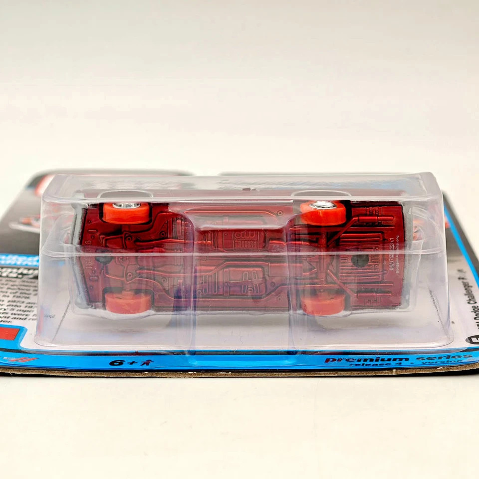 CHASE Auto World 1/64 1967 Pontiac GTO rojo modelo diecast coche Foto 4 de 4