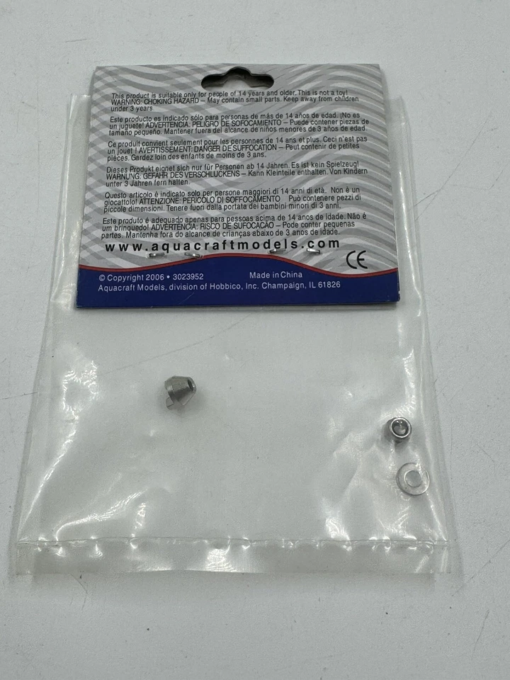 AQUACRAFT HAMMER EP Drive Dog with Prop Nut replacement RC Boat part AQUB7852 - Image 2 of 3