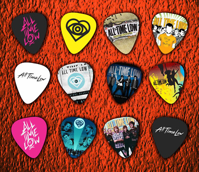 ALL TIME LOW Guitar Picks Set of 12 