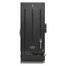 Dixie Ultra SmartStock Utensil Dispenser, Holds 120 Forks, Black, SSFD120