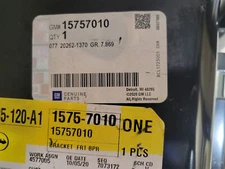 GENUINE GM OEM FRONT BUMPER IMPACT BAR BRACKET 15757010