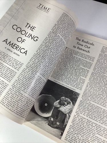 Time Magazine 1971 Rare Ads Cooling America Cali Quake Fiat GM Laffer - Picture 6 of 24