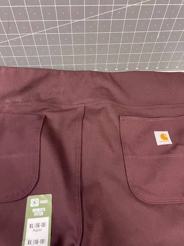 Carhartt Women’s Force Utility Leggings Blackberry Sz. M (8-10) New BN2482-W - Picture 5 of 12