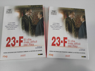 23-F el Dia mas Lang del Rey 2 X DVD Serie TV Komplette Lluís Homar Quer - 5T