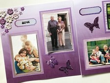 Family Scrapbooking, Family Layouts, Premade Family Scrapbook Pages