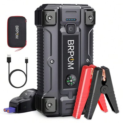 Promotional Products-BRPOM Car Jump Starter,3000A Peak 23800mAh 12V Auto