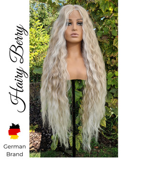 Lace Front Wig, drag queen wig, platinum blonde wig, cosplay wig, blonde wig