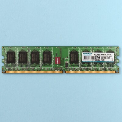 Ram Kingmax 32gb X2 2GB Kingmax DDR2 PC2-6400 800Mhz CAS6 2GB