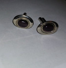 Vintage Cufflinks Purple Stone — photo 7