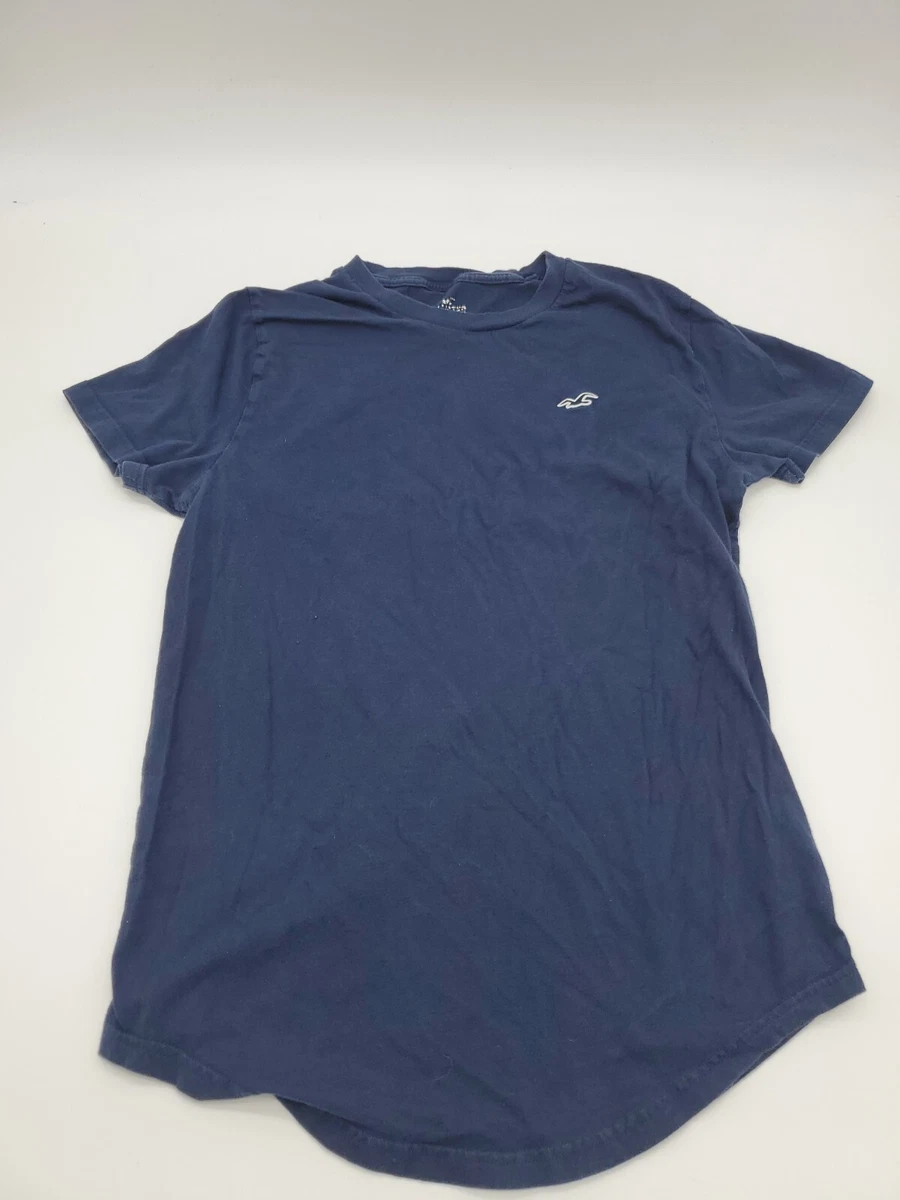 hollister curved hem tee
