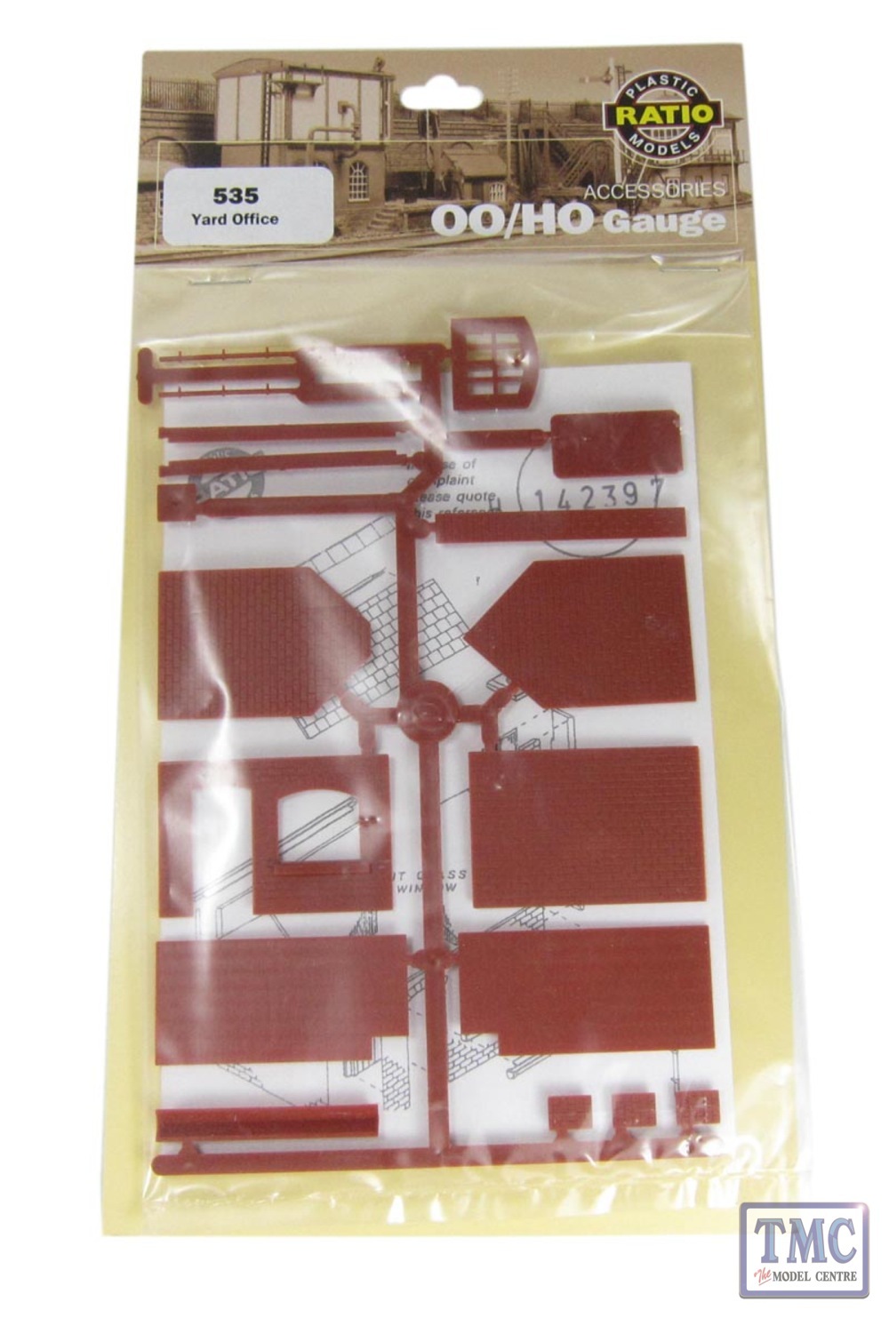 535 Ratio Yard Office OO Gauge Plastic Kit