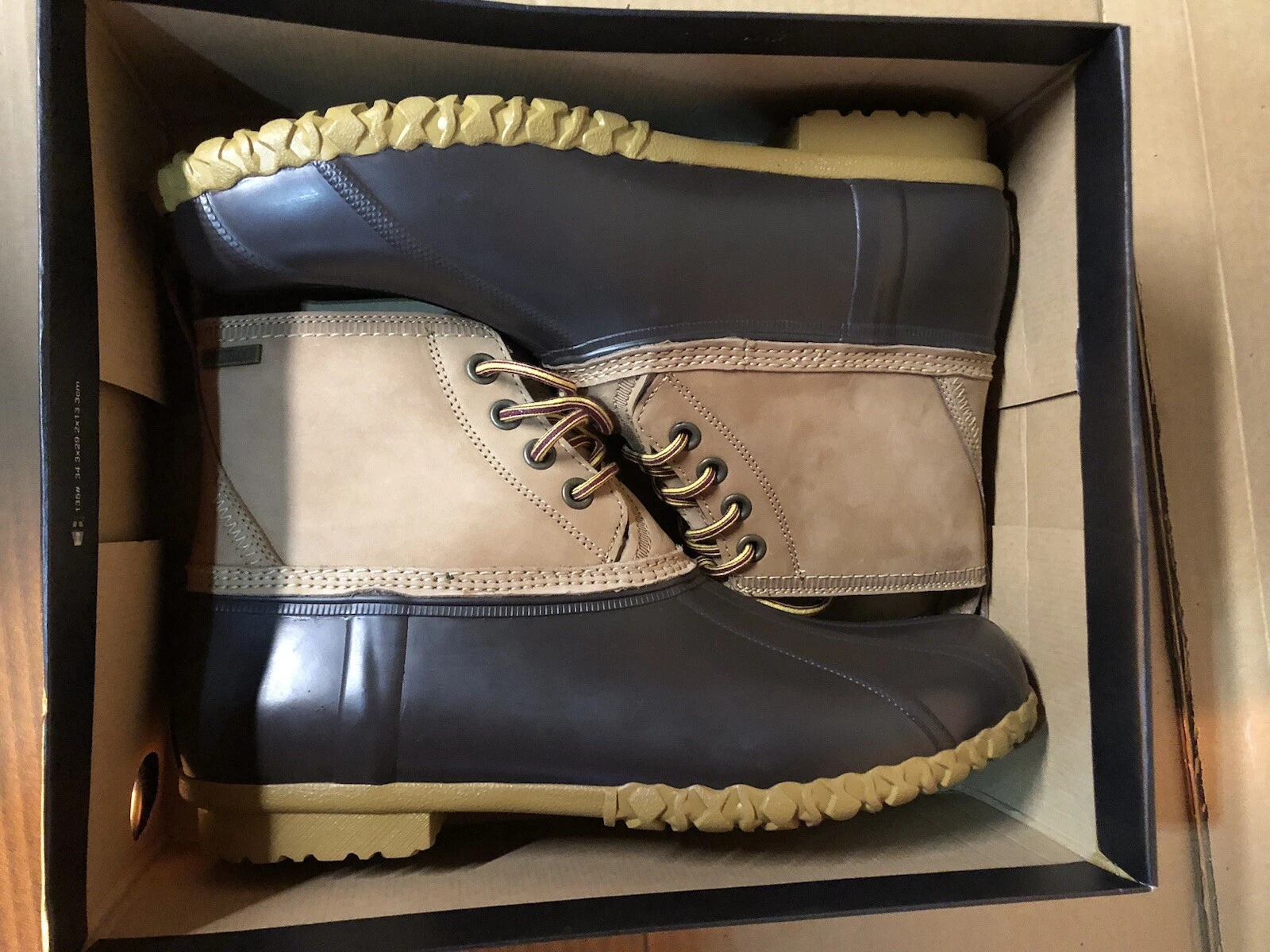 GH Bass & Co Classic Mallard Men's Sz 13 M Waterproof Duck Boots - NEW