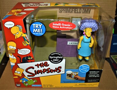 Playmates The Simpsons Selma at the DMV, Intelli-Tronic Voice