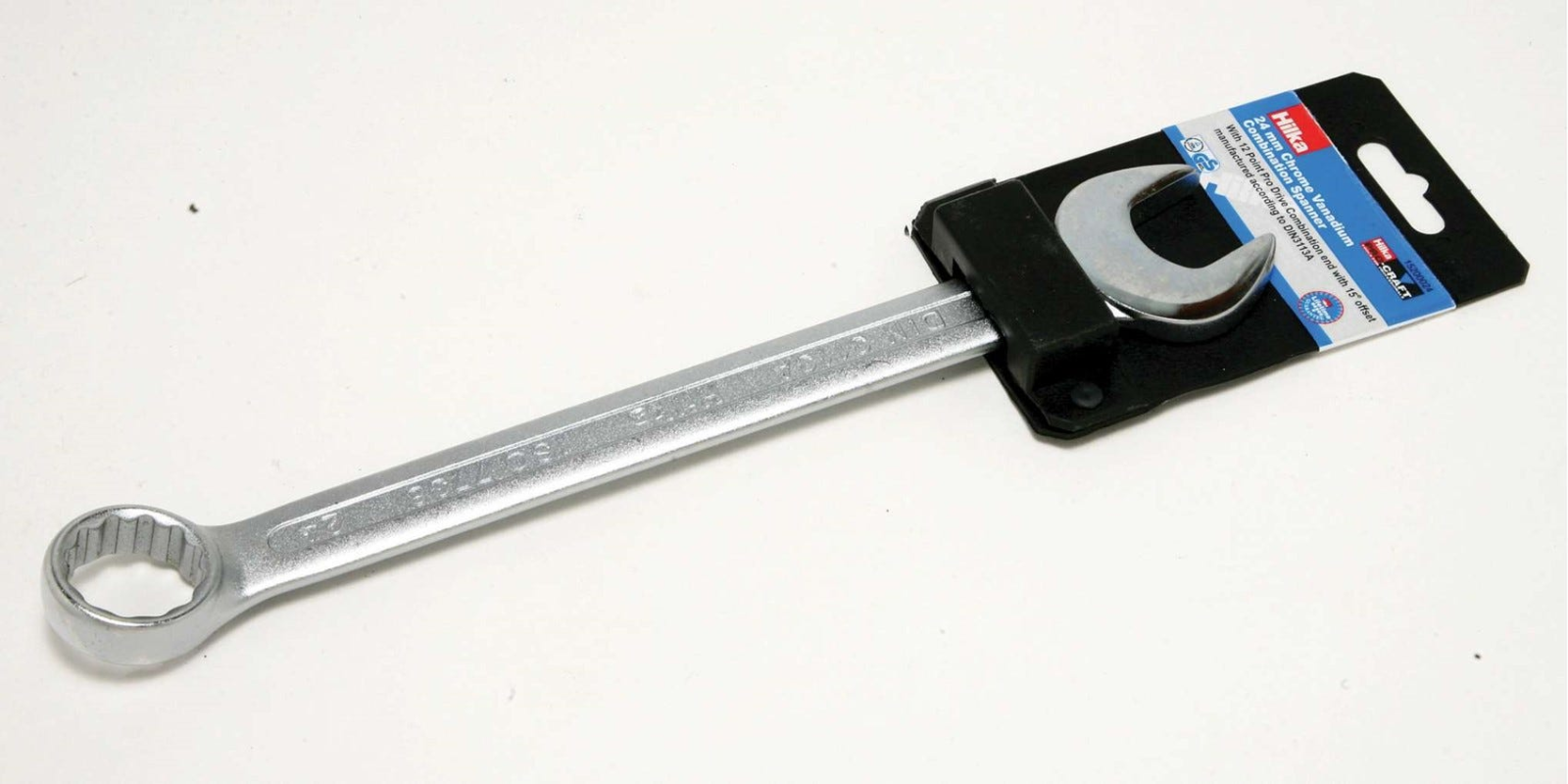Hilka Chrome Vanadium Combination Spanner Metric Pro Craft 22mm