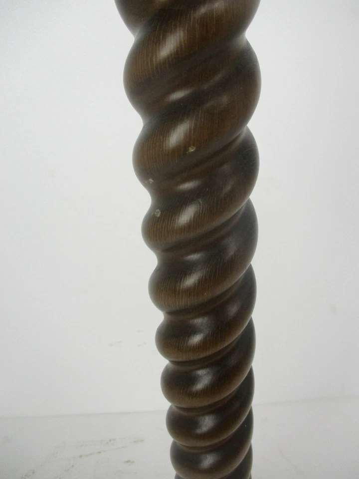 Perchero de pie para árbol de pasillo cebada torcido vástago sirenas base llamativo  Foto 4 de 4