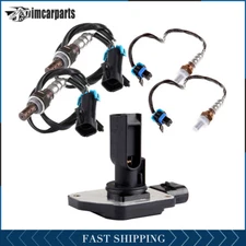 4pcs For 99-03 Buick LeSabre 3.8L Oxygen O2 02 Sensor+Mass Air Flow MAF Sensor