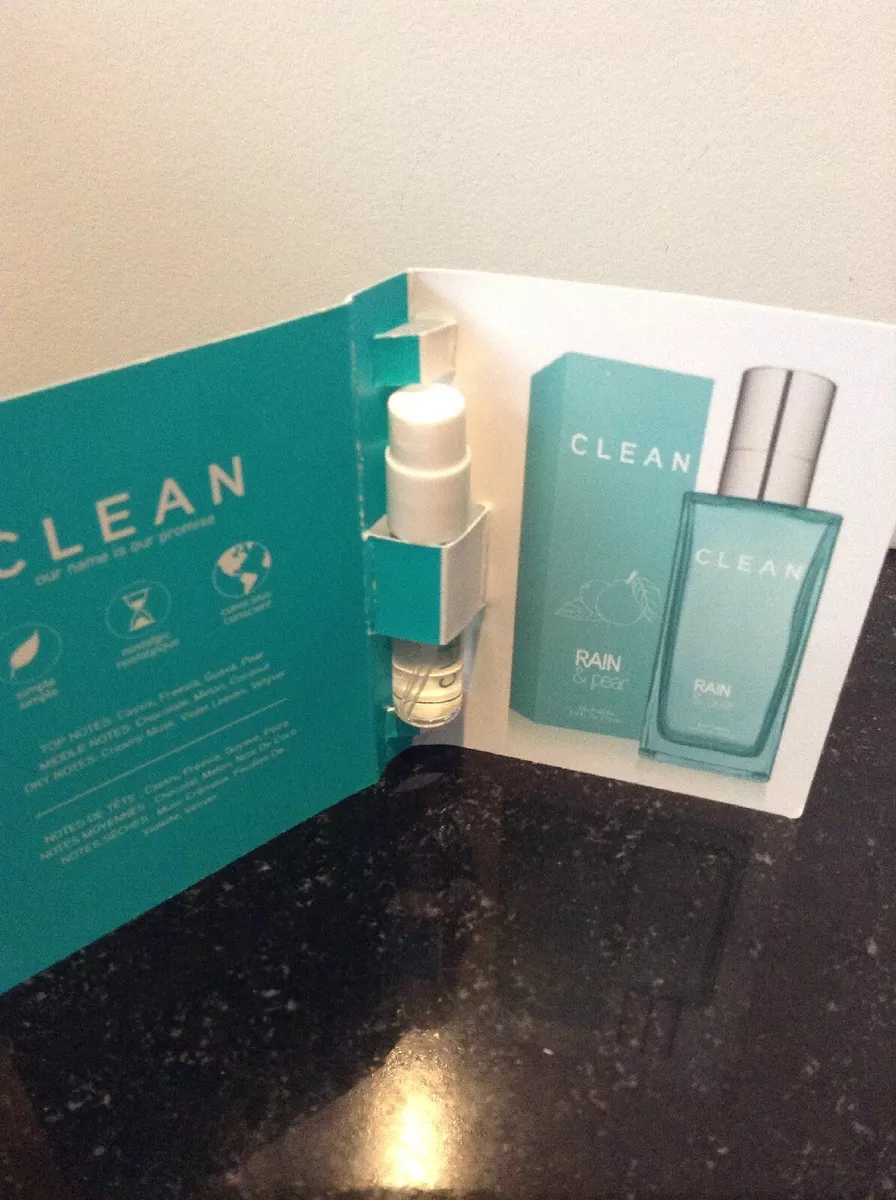Clean Rain and Pear Eau Fraiche .05oz. spray NWOB LOT OF 10 eBay