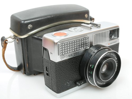 Agfa OPTIMA 200 sensor APOTAR 2,8/42 schöner Zustand + org. Ta. nice incl. case - Bild 2 von 8