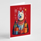 American Eskimo Holiday Christmas Cards Envelopes 8n Pack Dac3025Gca7P
