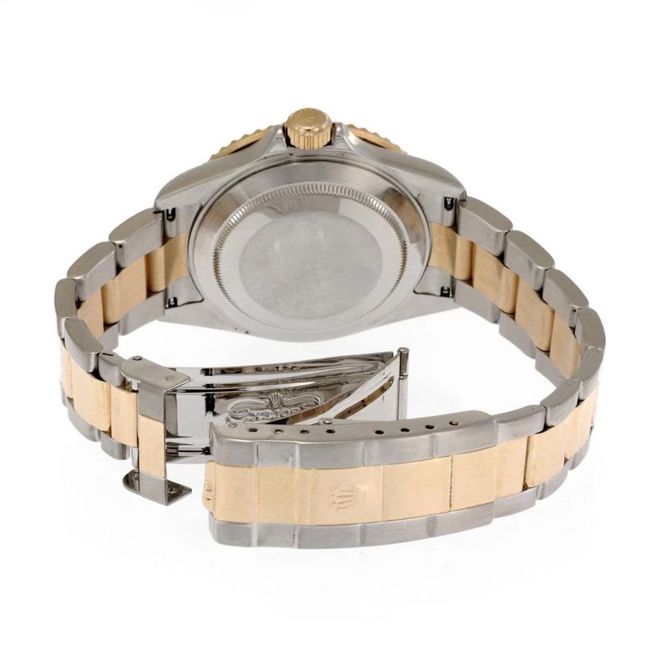 Reloj Rolex Submariner Diamante Fecha Acero Oro 18k Hombre 16613 Foto 3 de 4