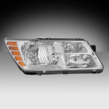 Chrome Headlight Right Passenger Side Fit for 2009-2020 Dodge Journey Head Lamp