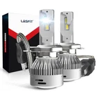 Lasfit H4 9003 LED Headlights High Low Beam Bulb 6000LM Super Bright White 6000K