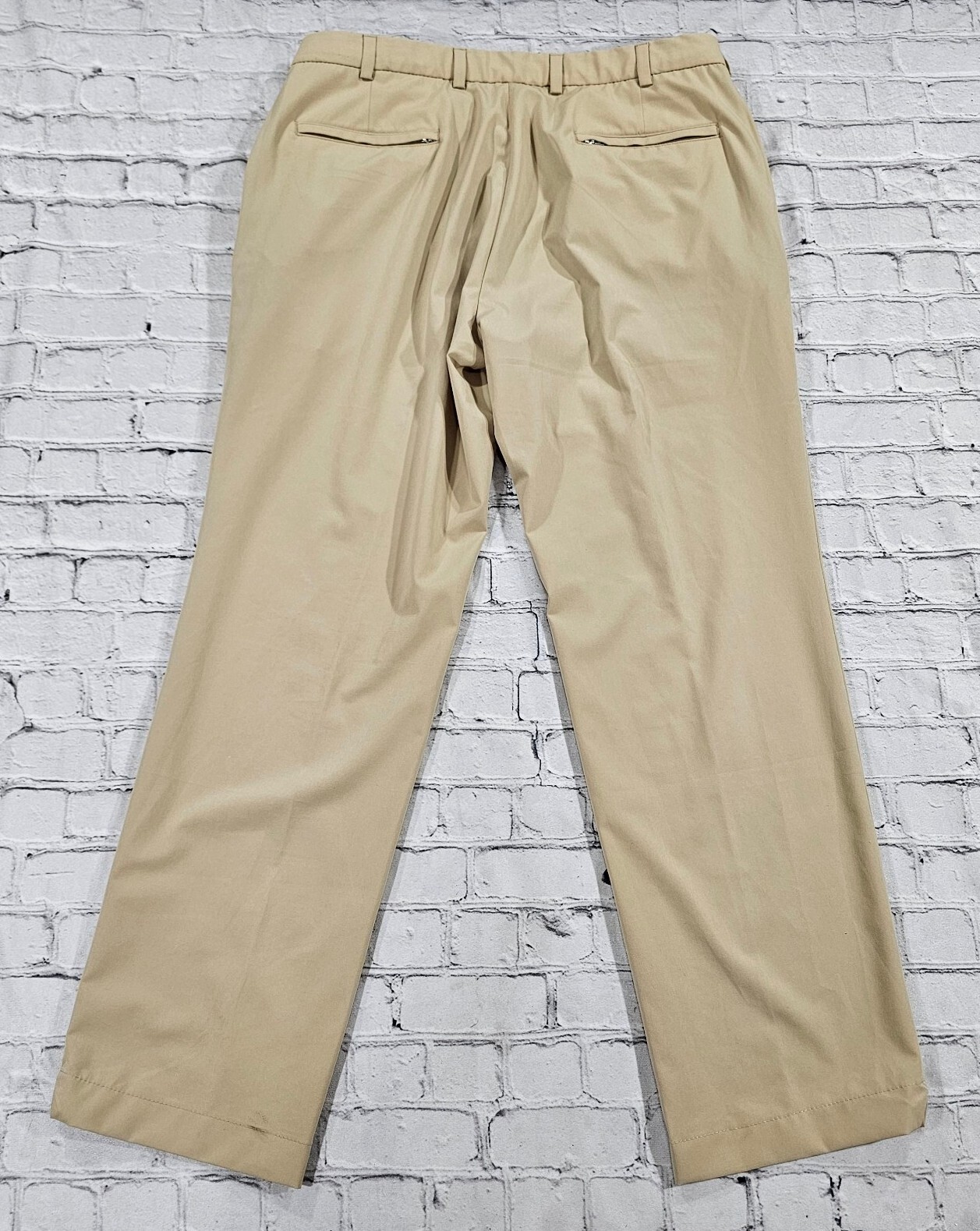 Brooks Brothers Performance Tech Beige Straight L… - image 8