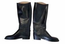 Aigle Damen Stiefel Schwarz Gr 38 Reiterstiefel 🐎 Top Boot Absatz Boots Reiten