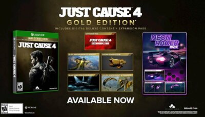 Just Cause 4 *GOLD EDITION* (XBOX One) New