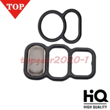 2PCS Upper & Lower Spool Valve VTEC Solenoid Gasket For Honda 94-02 Accord 4 Cyl