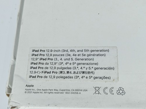 Apple Magic Keyboard pour iPad Pro 12,9" 5. Gen., Noir - Français_1,1_6 - Photo 3/12
