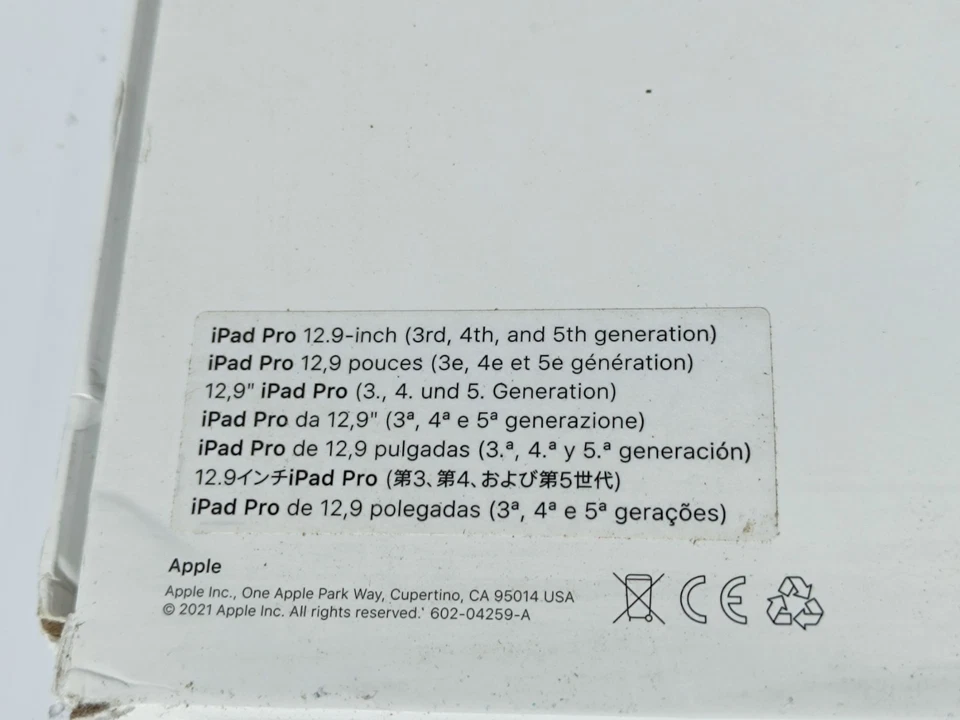 Apple Magic Keyboard for the 12.9-inch iPad Pro 5. Gen., Black - French_1.1_6 - Image 3 of 4