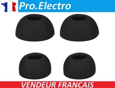Original Embout silicone Galaxy Buds 3 Pro SM-R630 SM-R630N Noir lot 4