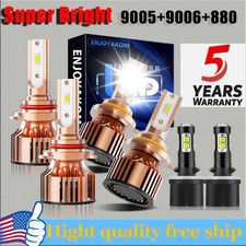For Chevy Silverado 1999-2002 Tahoe 2000-2006 6500k Led Headlights Lights Bulbs