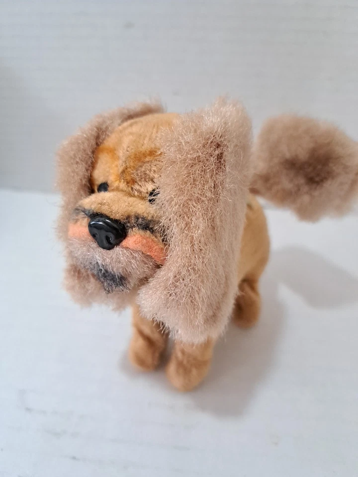 Juguete mecánico vintage para perro pequinés Alpes y caja falta bola funciona Foto 3 de 4