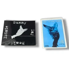 Sunny Day Real Estate The Rising Tide Promo Sticker & laminate 2000 Seattle Emo