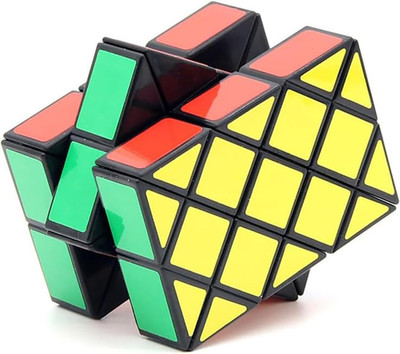 Ancient Double 3X3X3 Fisher Speed Cube 3X3X3 Yileng Magic Cube Skewb Cube Puzzle